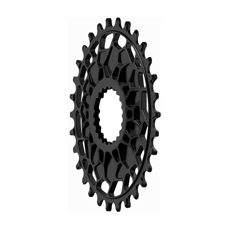 Load image into Gallery viewer, Works Components GEO Shimano Chainring Teeth: 32 Speed: 12 BCD: Direct Mount Shimano Front 7075-T6 Aluminum Black