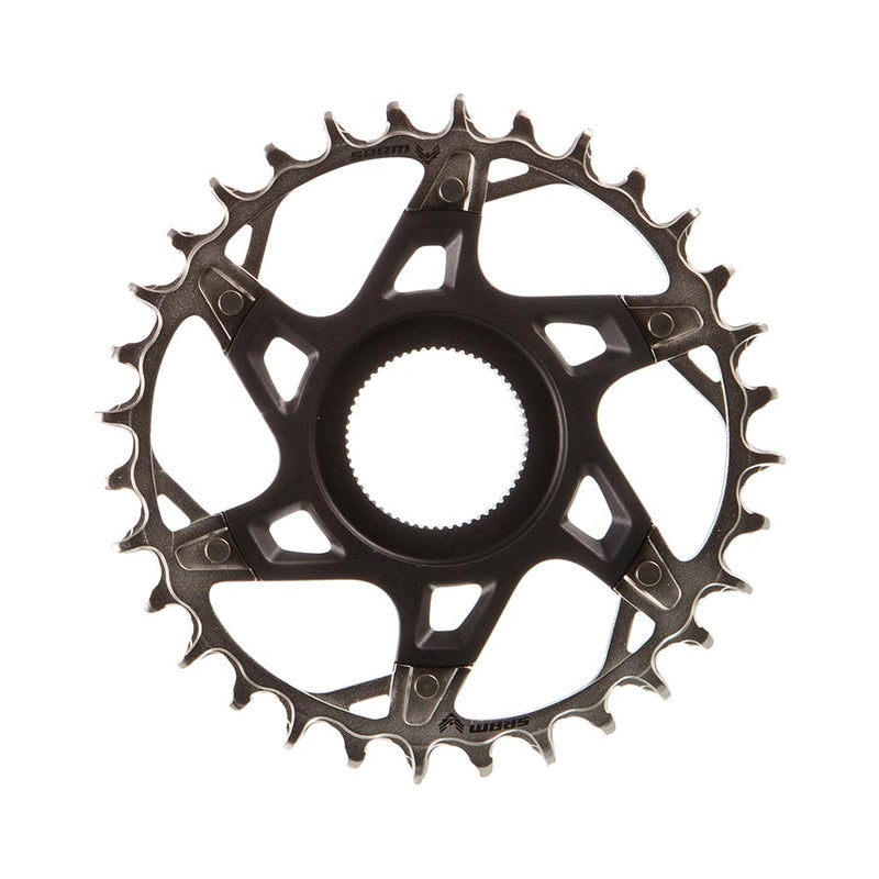 Load image into Gallery viewer, SRAM XX T-Type Fazua Chainring Teeth: 32 Speed: 12 BCD: Direct Mount Aluminum/Steel Silver