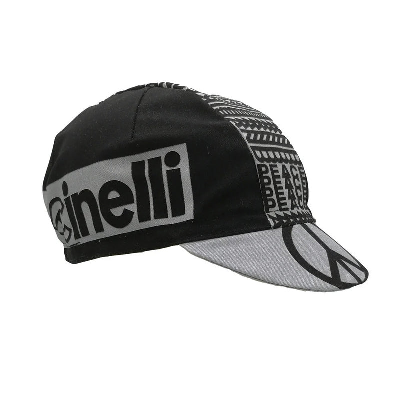 Load image into Gallery viewer, Cinelli Cycling Cap Peace Black