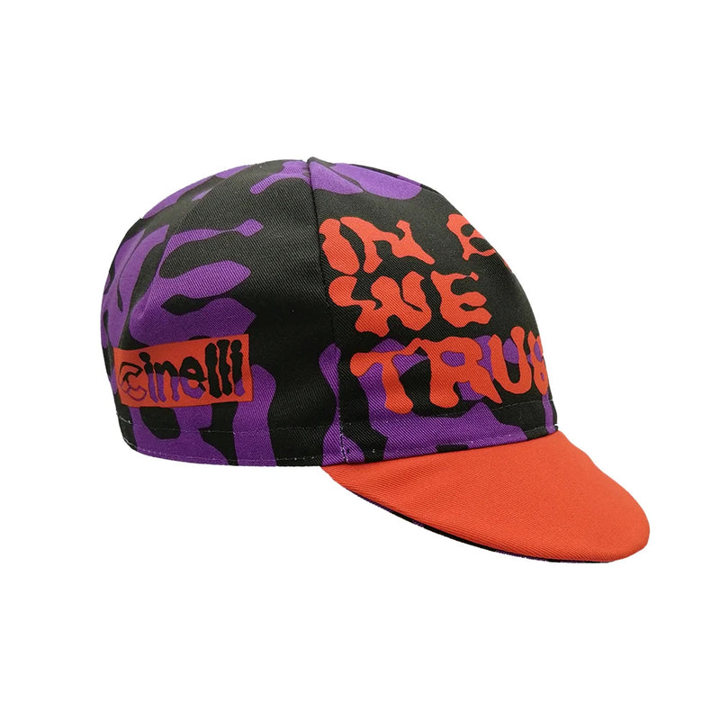 Load image into Gallery viewer, Cinelli NO LONGER STOCKING Cycling Cap In-Bike-We-Trust Ora