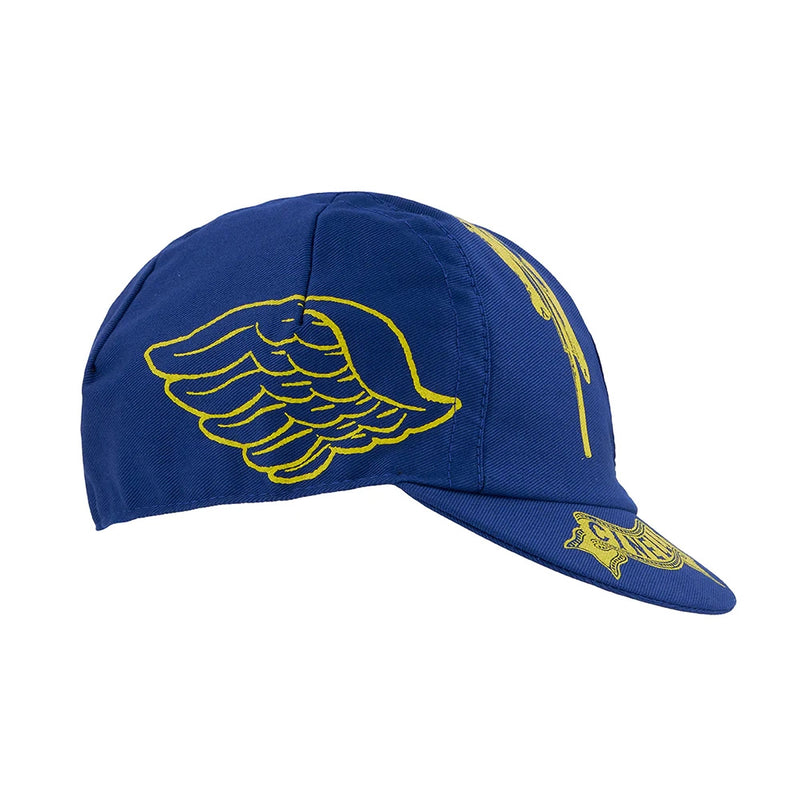 Load image into Gallery viewer, Cinelli Cycling Cap Milano Bike Veterans Blue