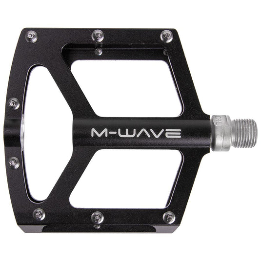 M-Wave Freedom SL Platform Pedals Body: Aluminum Spindle: Cr-Mo 9/16 Black