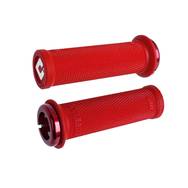 Load image into Gallery viewer, ODI Ruffian Mini V2.1 Grips 110mm Red Pair