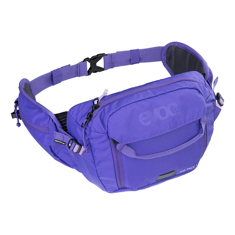 Load image into Gallery viewer, EVOC Hip Pack 3 + 1.5L Bladder Hip Pack 3L Included (1.5L) Violet