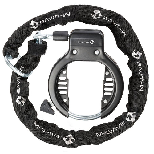M-Wave Ringchain Chain Lock Key 5.5mm 150cm Black
