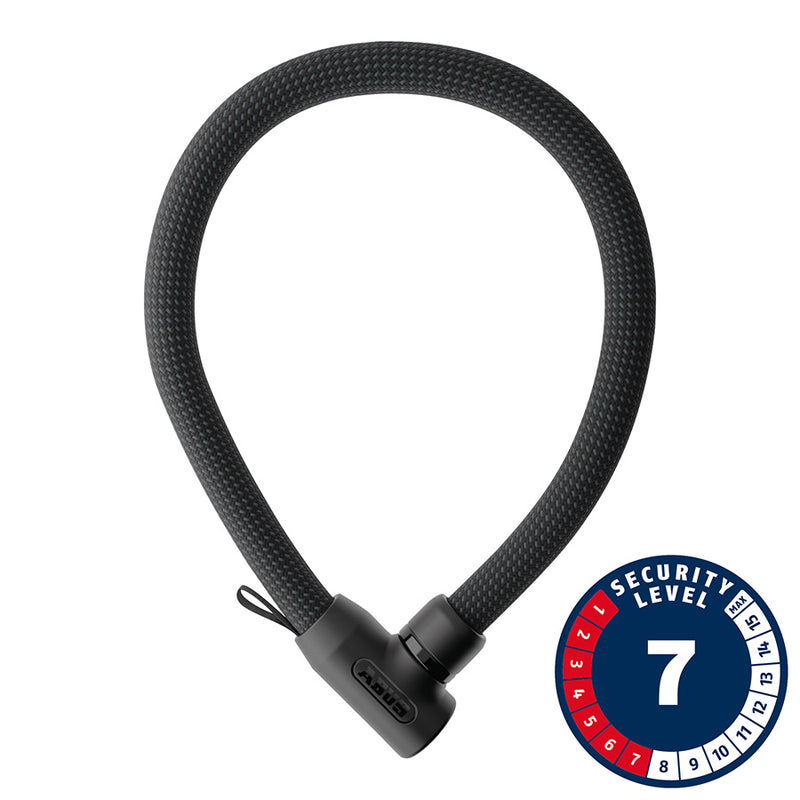 Load image into Gallery viewer, Abus Yarnit 4004K Chain Lock Key 4mm 85cm 2.8' Black