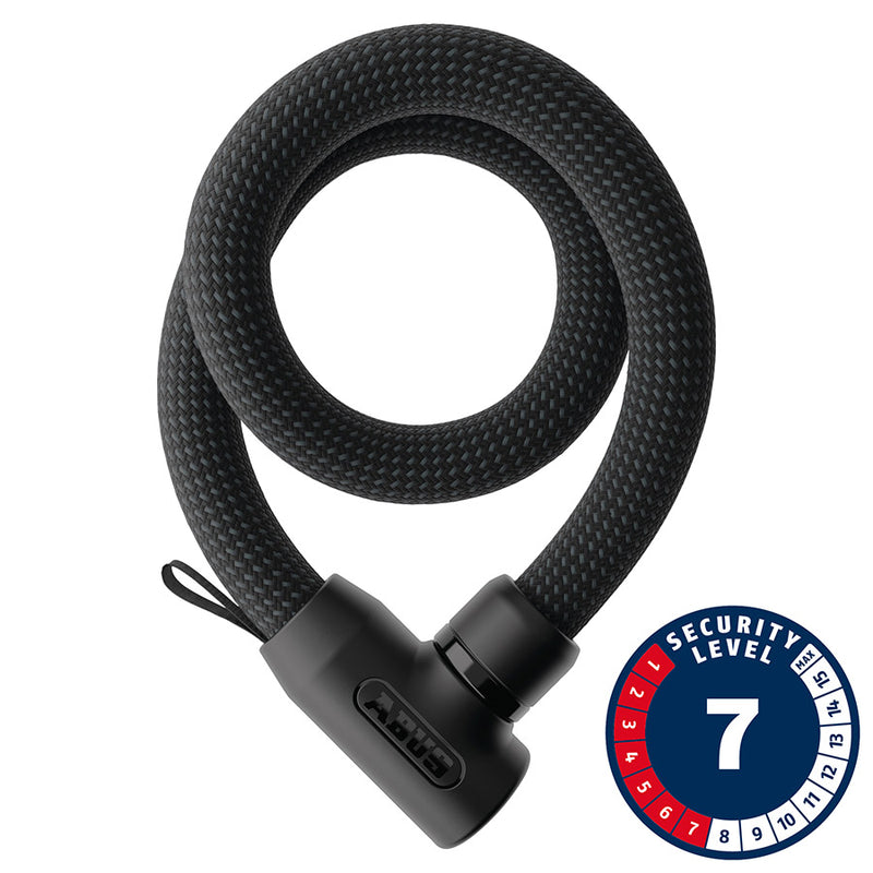 Load image into Gallery viewer, Abus Yarnit 4004K Chain Lock Key 4mm 110cm 3.6' Black