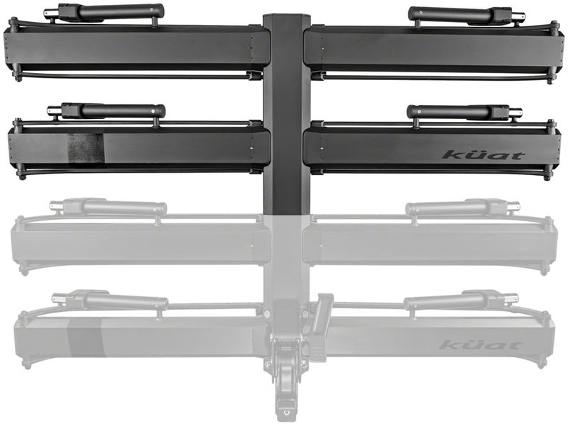 Load image into Gallery viewer, Kuat Piston Pro 2-Bike Add-On Tray - Sandy Black