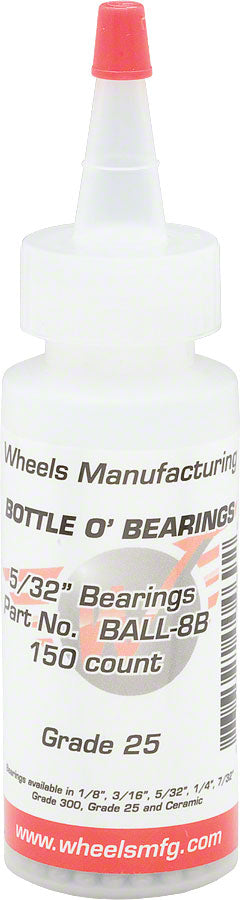 Load image into Gallery viewer, Wheels Manufacturing Grade 25 5/32" Loose Ball Bearing: Bottle of 150