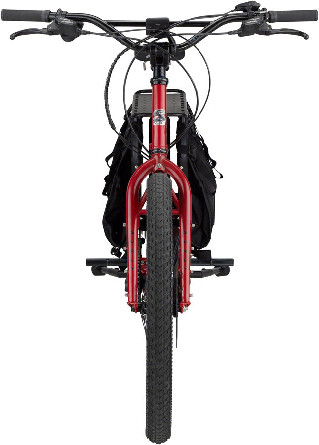 Load image into Gallery viewer, Surly Big Easy Cargo Ebike - 26&quot; Steel Pile of Bricks Red Large
