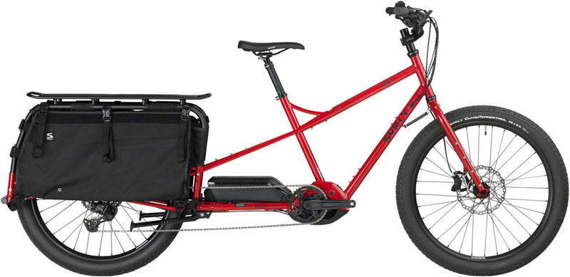 Load image into Gallery viewer, Surly Big Easy Cargo Ebike - 26&quot; Steel Pile of Bricks Red Small
