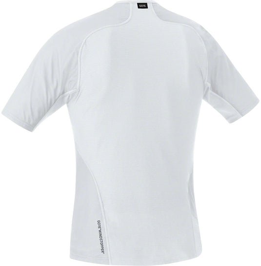 GORE WINDSTOPPER Base Layer Shirt - Gray/White Mens Large