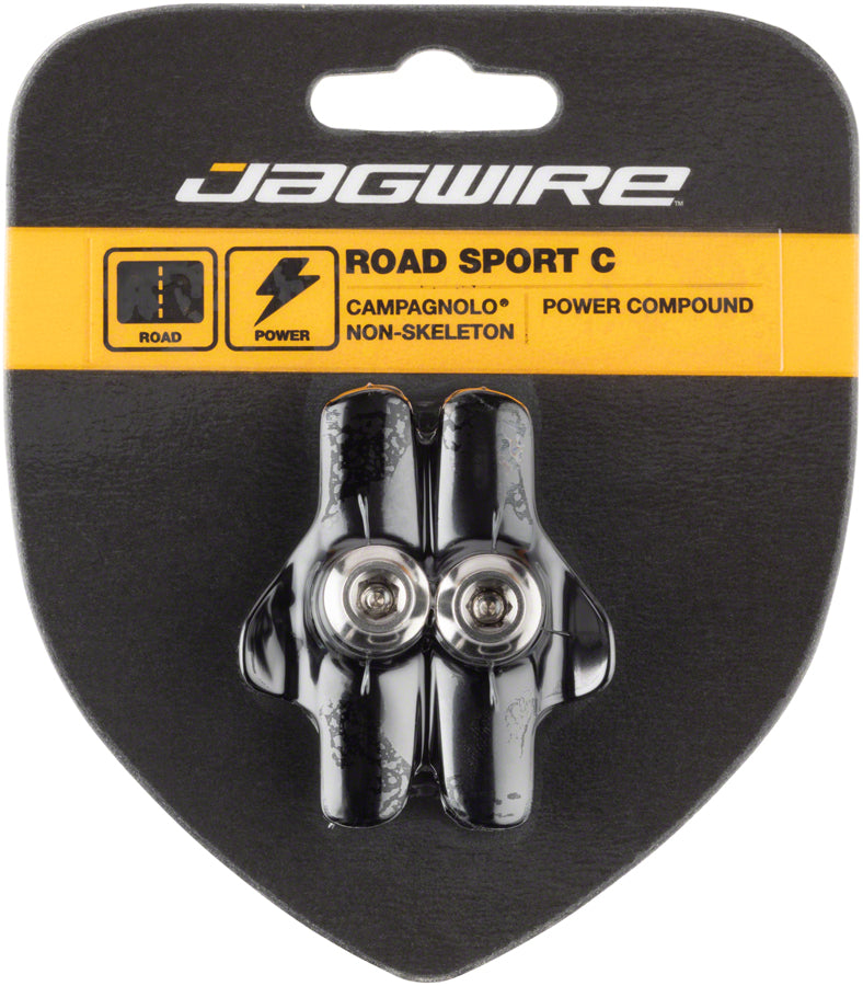 Pastiglie Freno Jagwire Road Sport C Per Campagnolo (2 Paia) - Gomma Per Bici Da Strada, Non Scheletrate