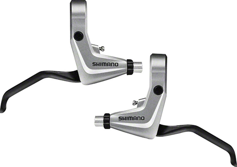 Load image into Gallery viewer, Shimano Alivio BL-T4000 V-Brake Lever Set Silver
