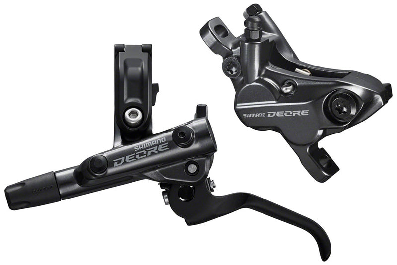 Load image into Gallery viewer, Shimano Deore BL-M6100/BR-M6120 Disc Brake Lever - Front Hydraulic Resin Pads Gray