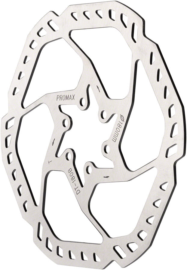 Load image into Gallery viewer, Promax Endurance E1 Disc Brake Rotor - 180mm 6-Bolt Silver