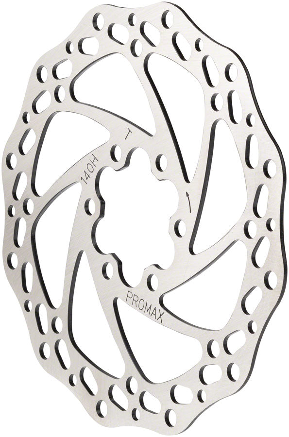 Load image into Gallery viewer, Promax Sport S1 Disc Brake Rotor - 140mm 6-Bolt Silver