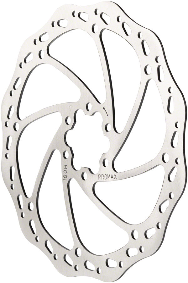 Load image into Gallery viewer, Promax Sport S1 Disc Brake Rotor - 180mm 6-Bolt Silver
