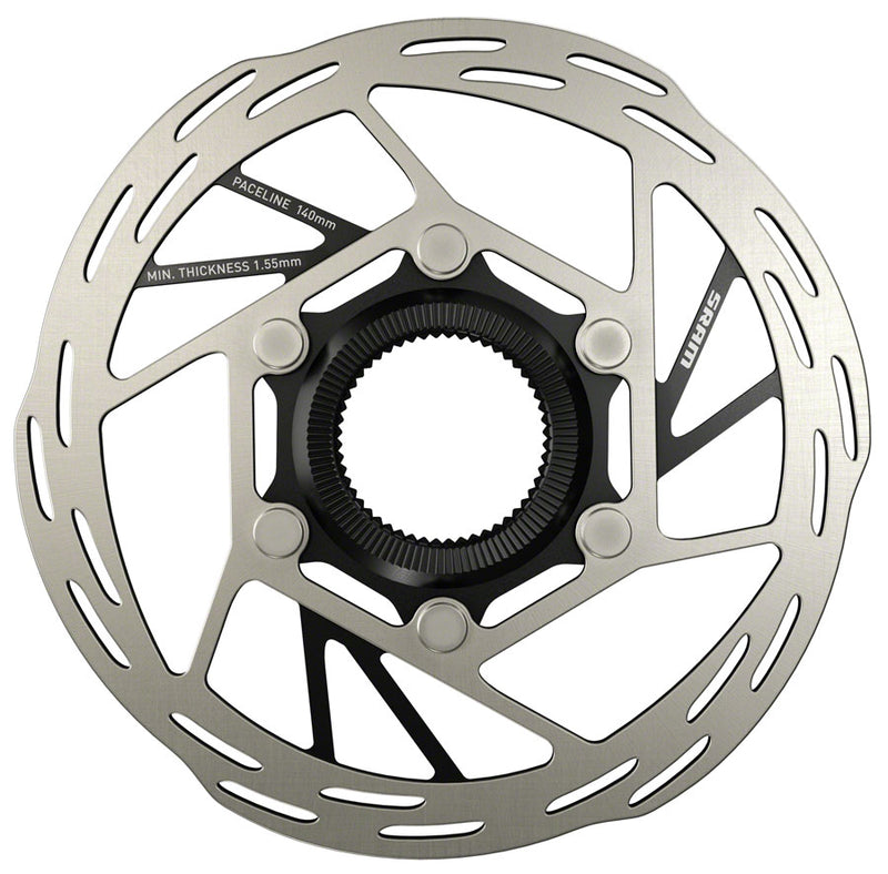 Load image into Gallery viewer, SRAM Paceline Disc Brake Rotor 140mm Center Lock 1.85mm Lockring Sold Separate