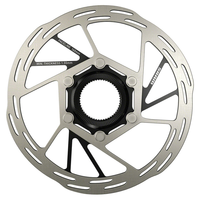 Load image into Gallery viewer, SRAM Paceline Disc Brake Rotor 160mm Center Lock 1.85mm Lockring Sold Separate
