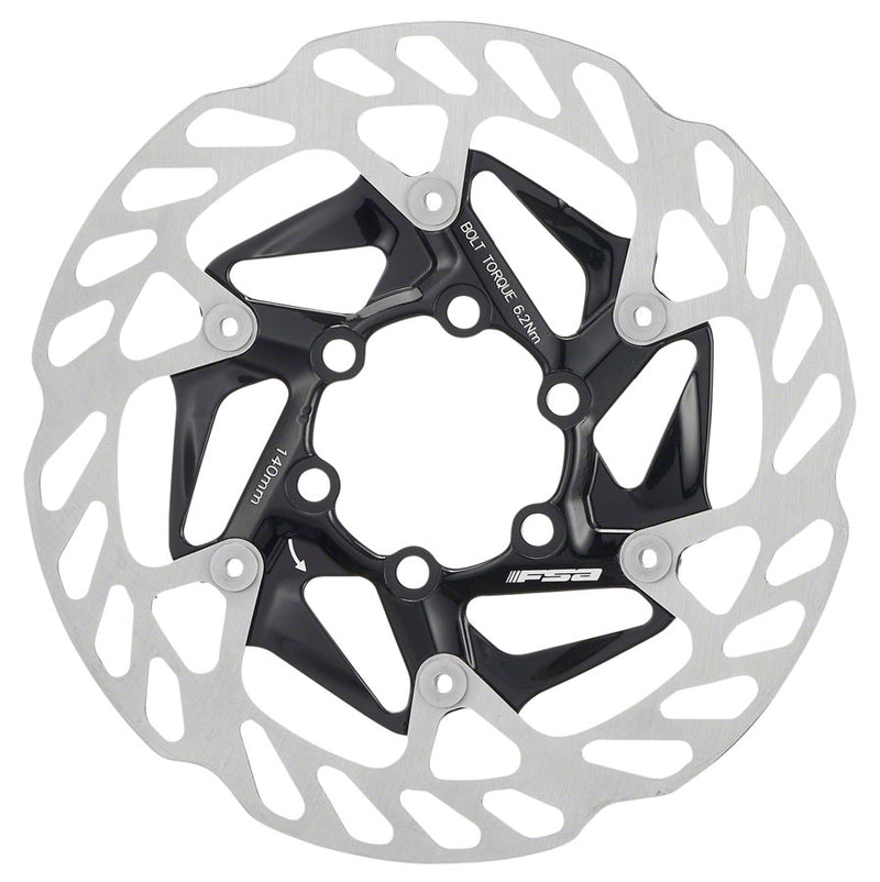 Load image into Gallery viewer, Full Speed Ahead K-Force WE Disc Brake Rotor - 140mm 6-Bolt Silver