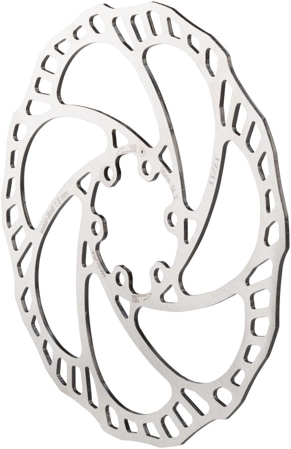 Load image into Gallery viewer, Magura Storm SL.2 Disc Brake Rotor - 160mm 6-Bolt Silver