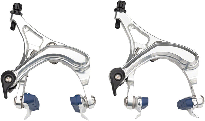 Load image into Gallery viewer, Velo Orange Grand Cru Long Reach Brake Set - Front Rear Dual Pivot Silver