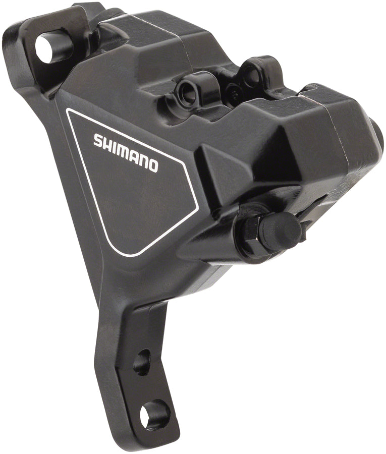 Load image into Gallery viewer, Shimano Altus BR-UR300 Front Flat-Mount Hydraulic Disc Brake Caliper Resin Padsout Fins BLK