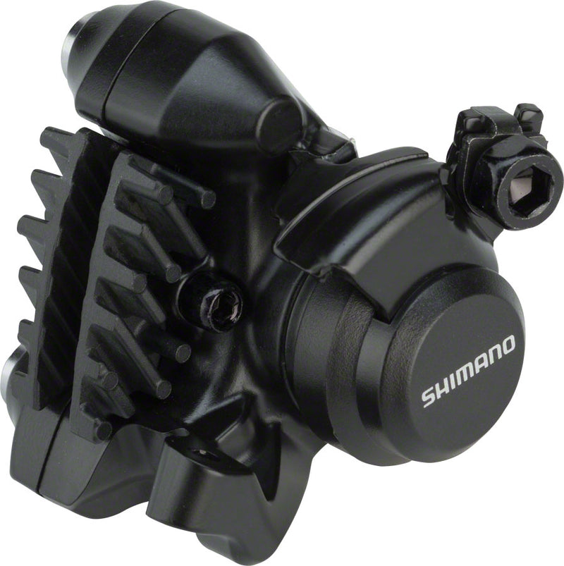 Load image into Gallery viewer, Shimano BR-RS305 Rear Flat-Mount Disc Brake Caliper Resin Pads Fins