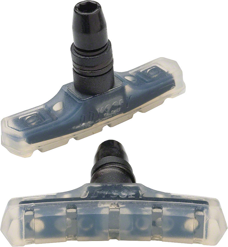Load image into Gallery viewer, Odyssey Slim By Four Clear Soft Brake Pads Threaded Post