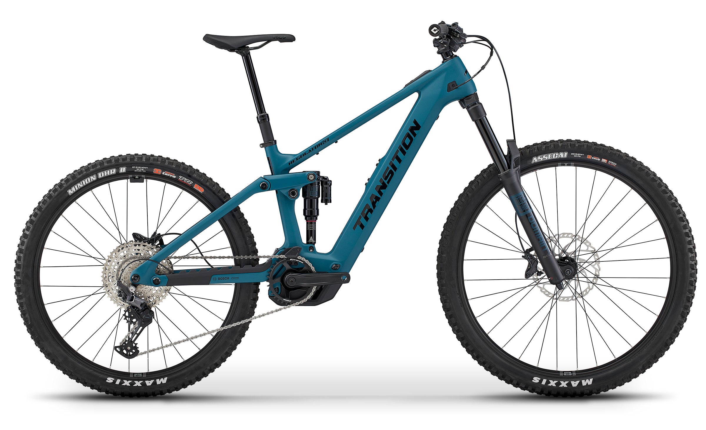 e bike mountainbike auslaufmodell Transition Regulator CX Deore, Salish Blue / Medium
