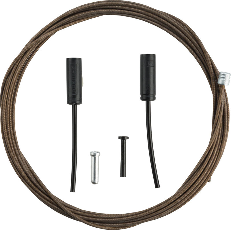 Load image into Gallery viewer, Shimano Dura-Ace Polymer-Coated Stainless Steel Derailleur Cable 1.2 x 2500mm