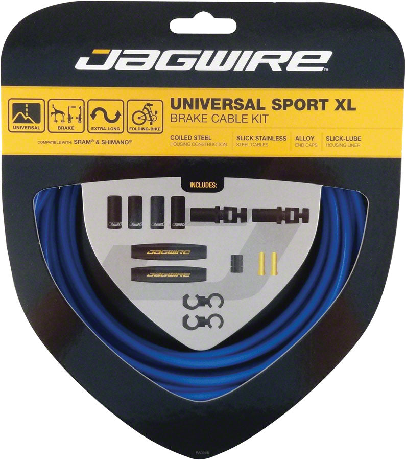 Load image into Gallery viewer, Jagwire Universal Sport Brake XL Kit Blue