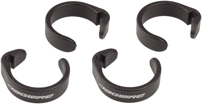Load image into Gallery viewer, Jagwire Clip Ring for E-Bike Control Wires - 19.0-22.2mm Black Pack/4