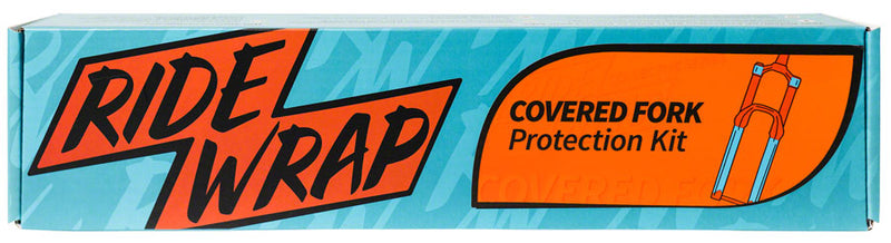 Load image into Gallery viewer, RideWrap Covered MTB Fork Protection Kit - Gloss