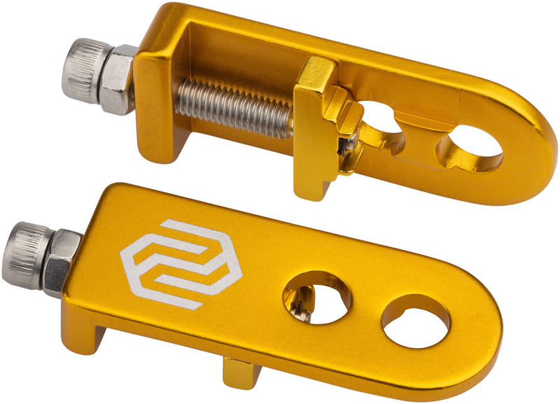 Load image into Gallery viewer, Promax C-1 Chain Tensioner - 2-Hole Fits 3/8"/10mm Axles Gold
