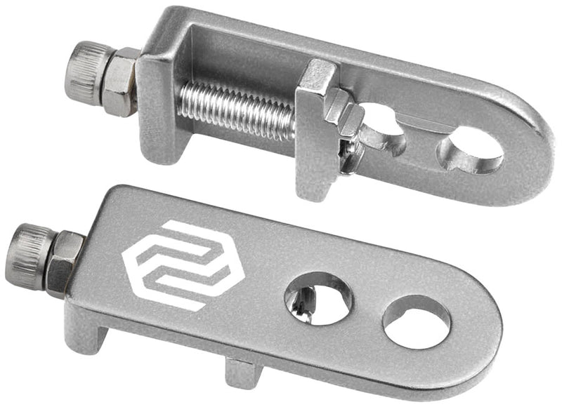 Load image into Gallery viewer, Promax C-1 Chain Tensioner - 2-hole Fits 3/8"/10mm Axles Silver