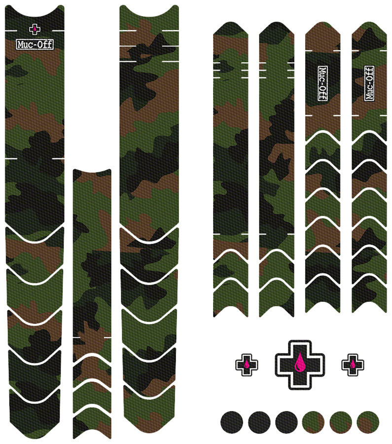 Load image into Gallery viewer, Muc-Off DH/Enduro/Trail Frame Protection Kit - 45-Piece Kit Camo