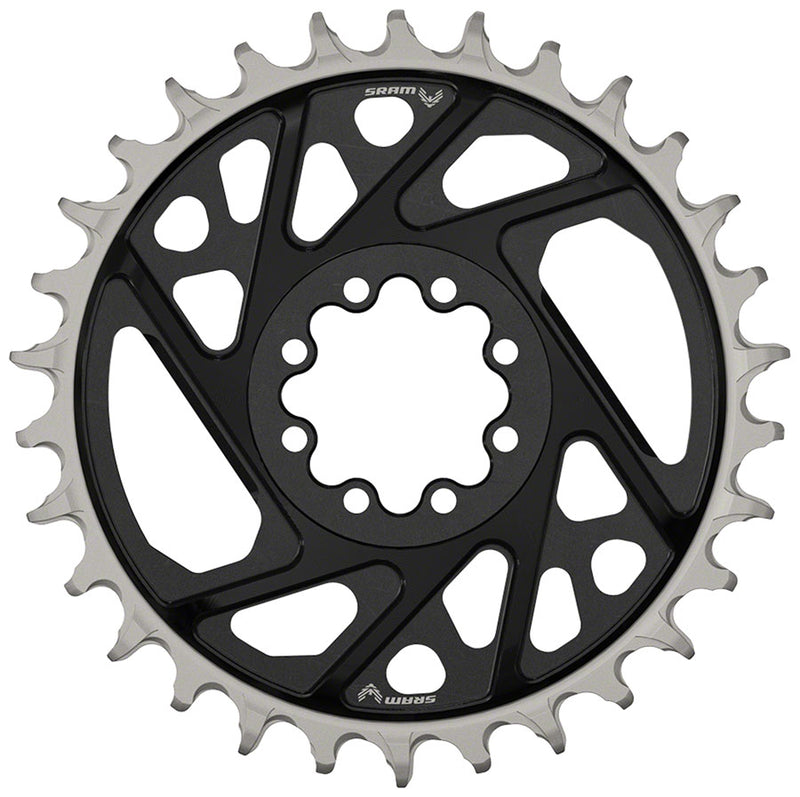 Load image into Gallery viewer, SRAM XX Eagle T-Type Direct Mount Chainring - 30t 12-Speed 8-Bolt Direct Mount 3mm Offset Aluminum BLK D1