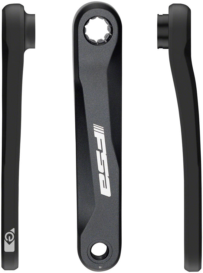 Load image into Gallery viewer, Full Speed Ahead CK-320 Ebike Crank Arm Set - ISIS 165mm without bolts Black