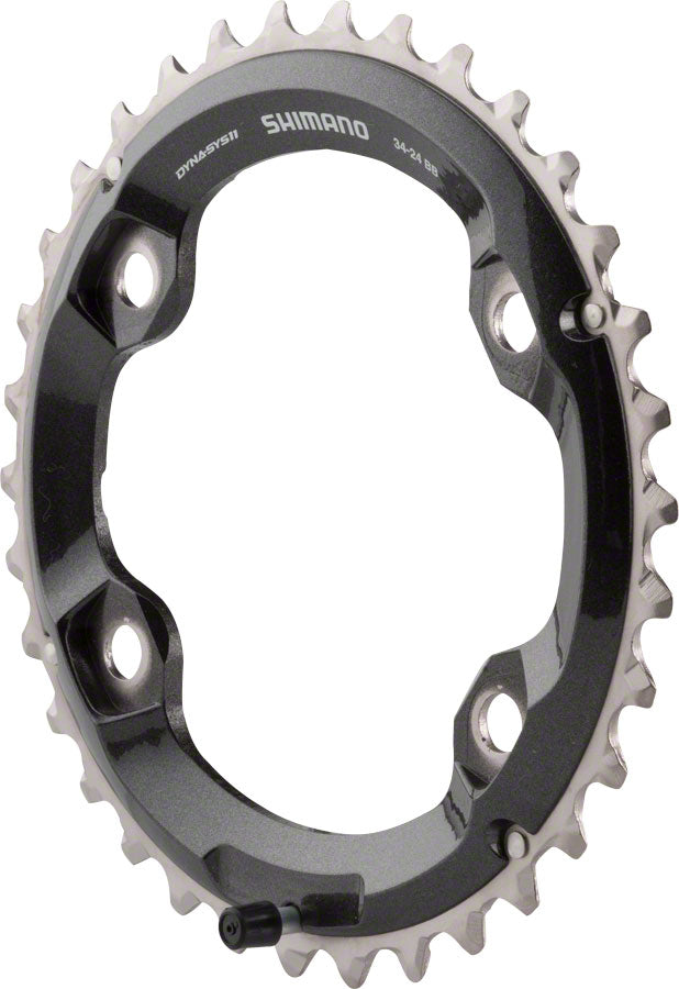 Load image into Gallery viewer, Shimano XT M8000 34t 96mm 11-Speed Outer Chainring for 34-24t Set
