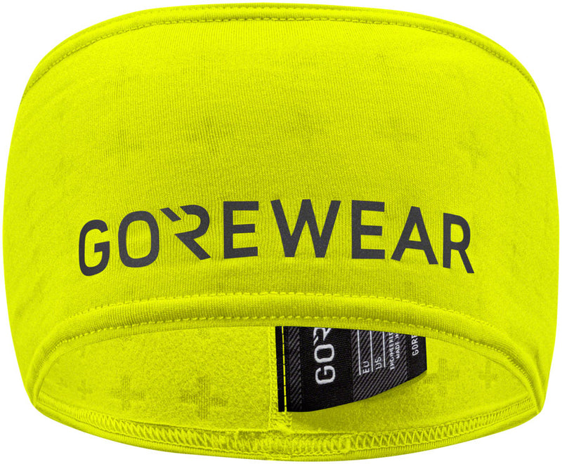 Load image into Gallery viewer, Gorewear Essence Thermo Headband - Neon Yellow One Size