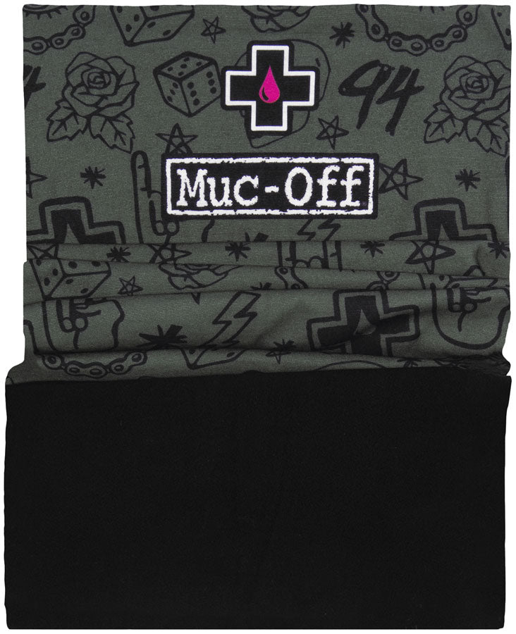 Load image into Gallery viewer, Muc-Off Winter Neck Gaiter - Green Punk