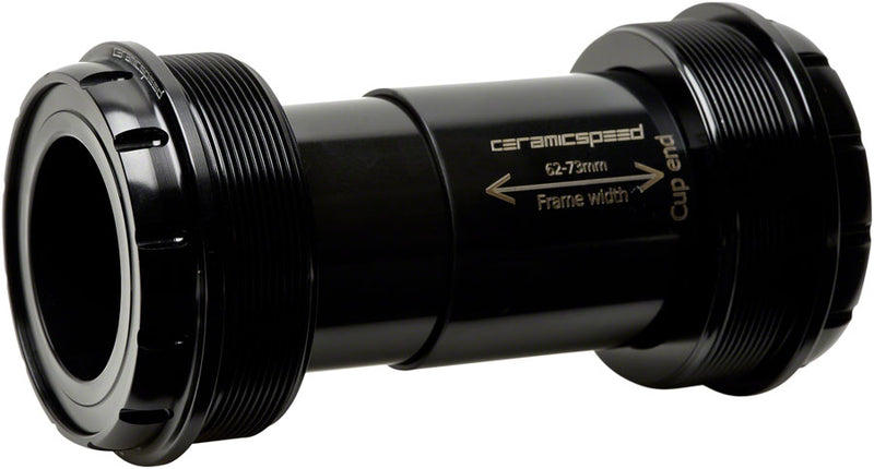 Load image into Gallery viewer, CeramicSpeed T47/73 Bottom Bracket - SRAM DUB MTB Coated Races Black