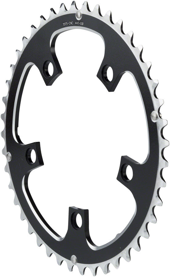 Load image into Gallery viewer, MSW Multi Speed 44t x 110mm Outer Chainring Black