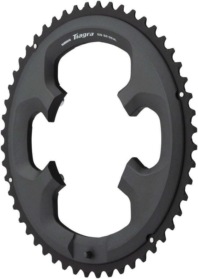 Load image into Gallery viewer, Shimano Tiagra FC-4700 Chainring - 52t 110 BCD Asymmetric Black