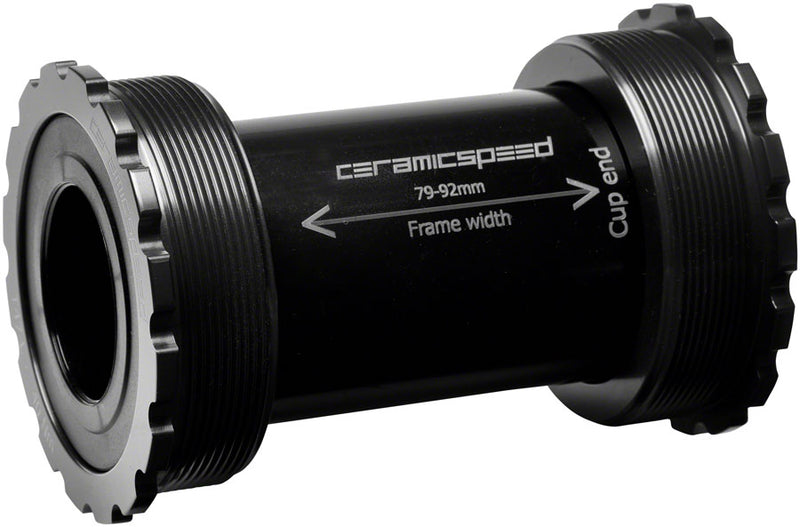 Load image into Gallery viewer, CeramicSpeed T47/86 Bottom Bracket - Shimano Black