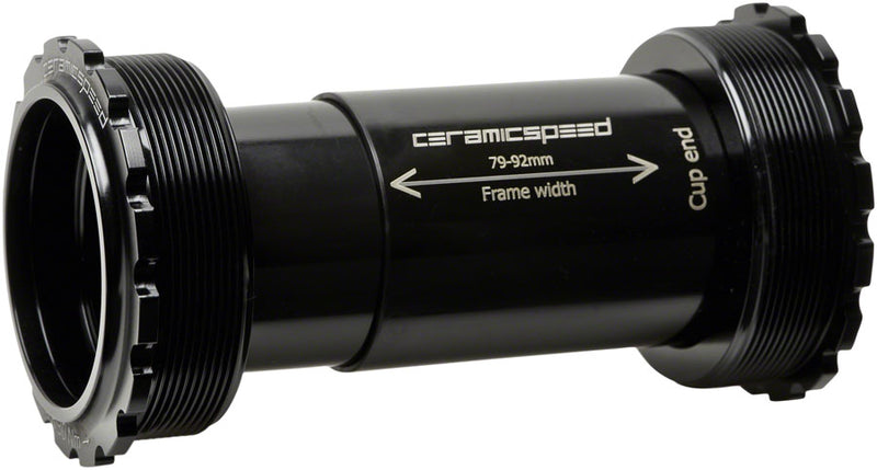 Load image into Gallery viewer, CeramicSpeed T47/86 Bottom Bracket - Campagnolo Ultra Torque Black