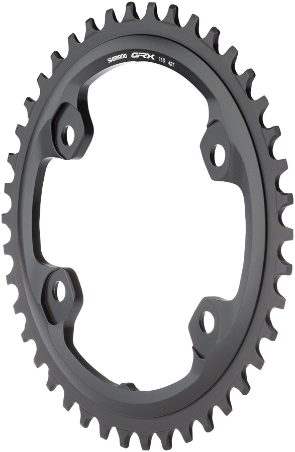 Load image into Gallery viewer, Shimano GRX RX810 Chainring - 42t 110 BCD 4-Bolt 11-Speed Black