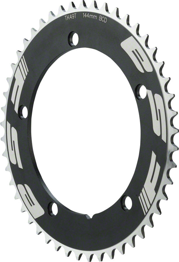 Load image into Gallery viewer, Full Speed Ahead Pro Track Chainring 49t x 144mm 1/2x1/8" Black
